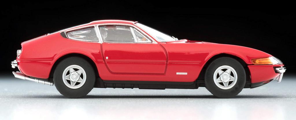 TOMYTEC Tomica Limited Vintage TLV Ferrari 365 GTB4 Rouge Modèle Fini 302148 1/64