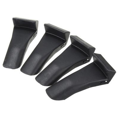 4 Piezas/Set Protectores de Llantas de Rueda Plástico Cambiador de Neumáticos Abrazadera de Mandíbula Duradera Cubierta Ajuste Universal