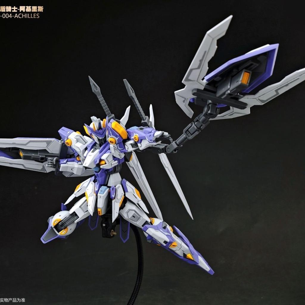 In Stock 1/144 Snaa Sc-004 Aegis Knight Achilles Action Figurine Pvc Movable Standing Model Kit Room Collection Statue Birthday