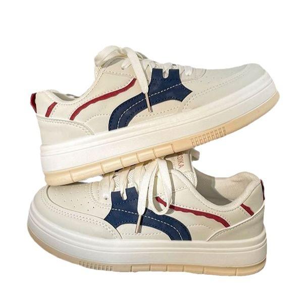 Summer New Platform Board Shoes Women's Black and White Panda Girl Student Shoes Sports Casual White Shoes for Women