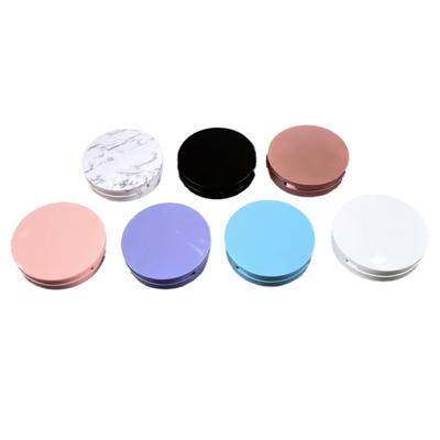 Runder Mehrfarbiger Kompaktpuder: Leerer nachfüllbarer Behälter für Wimpern und Lidschatten, einlagig/doppellagig.