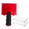 Wall Edging Kit Paint Edge Trimmer, Walls Ceilings Corner Pad Painter with Adjustable Interior Decorating Tools Handle, Pads Applicator, Painting Tool