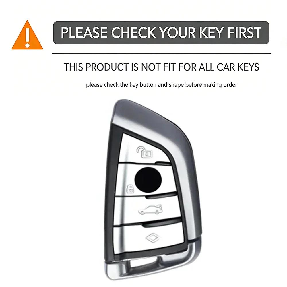 Silicone Remote Car Key Cover Case For Bmw X1 X3 X4 X5 X6 Series 1 2 3 5 7 G20 G02 G05 G31 G23 F34 F15 F40 Ix3 Shell Accessories
