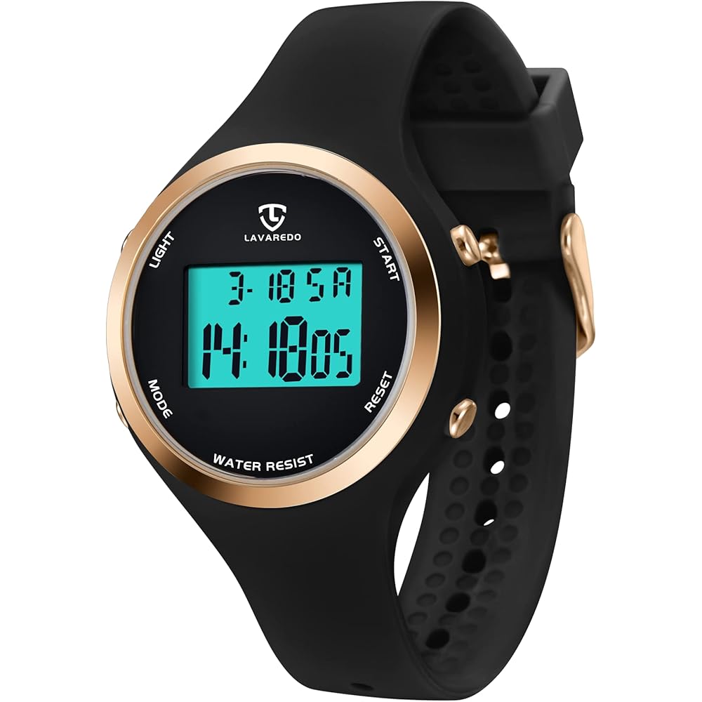 "Digital Sports Watch Unisex Waterproof Alarm Date Display Multi-Function for Women and Men"
