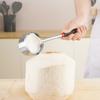 A Set Stainless Steel Coconut Opener Multifunctional Durable Coconut Meat Planer Portable Coconut Opener Tool Home Use