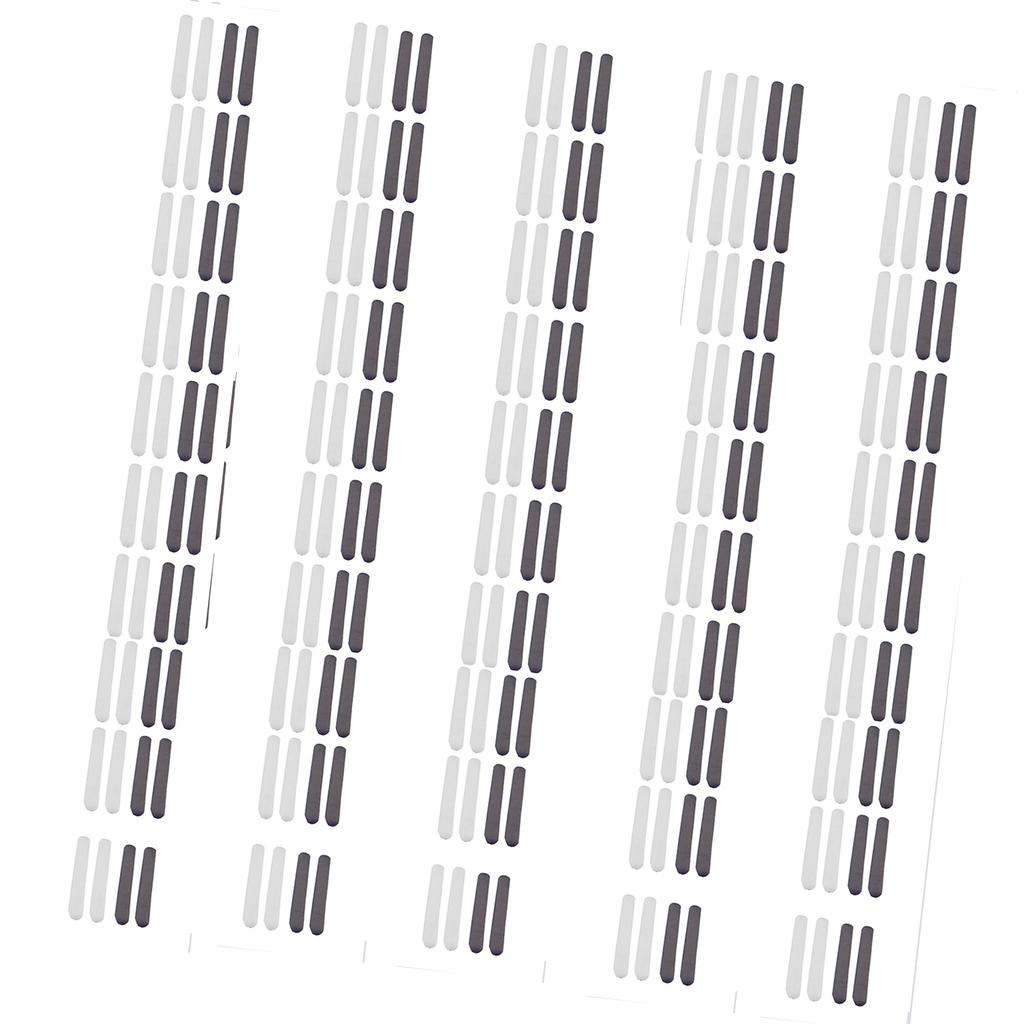 50Pcs Disposable Forehead Sweat Pad Adhesive Hat Liner Inserts Sweat Absorbing Strips for Running Caps Shirt Collars