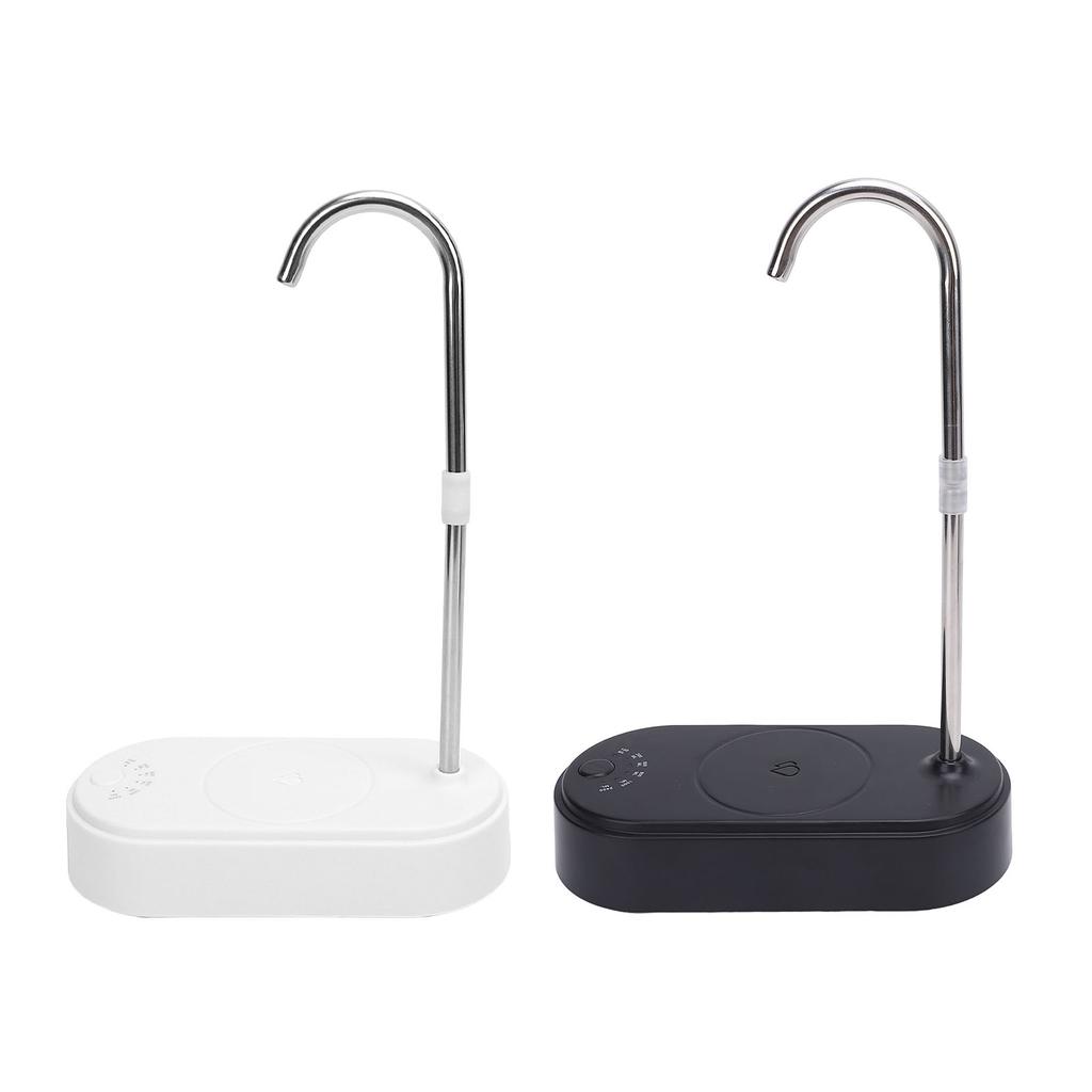 Desktop Water Dispenser with Hose Electric Bottle Drinking Water Pump Tray for Living Room Kitchen B