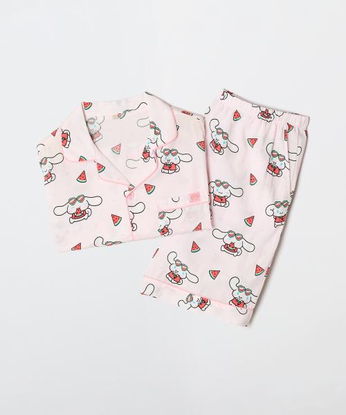 

[Spao] Sanrio Characters Short-Sleeve Pajamas (Pink) SPPPG25U01 [Shipped from Korea] 100% Authentic Pink - S