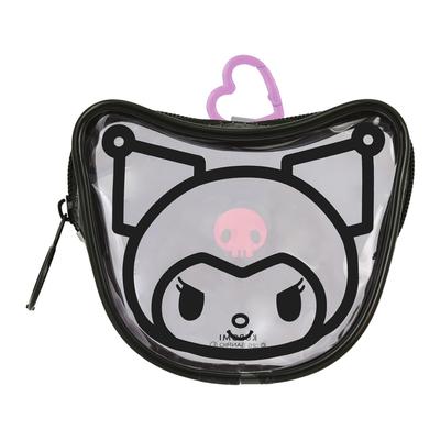 Sanrio Characters Gadget Clear Pouch Kuromi SANG-516KU