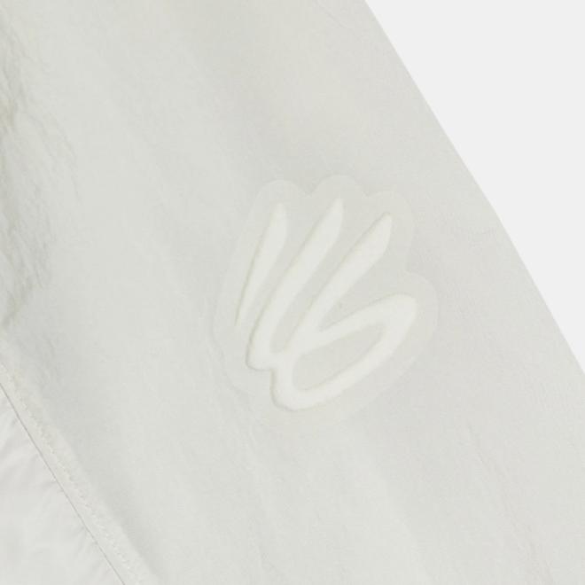 Under Armour Solid Color Casual Loose Hooded Jacket Men Jackets Clay-White 1383372-114