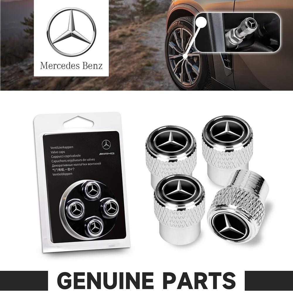 Car Wheel Stem Air Valve Cap Tire Dust Cover for Mercedes Benz W202 W203 W204 W208 W210 Accessories Interior Mouldings XSQMM-BEZ OX9