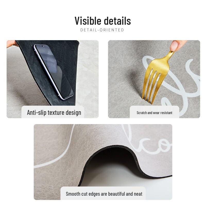 Quick Dry Diatomaceous Earth Bathroom Mat