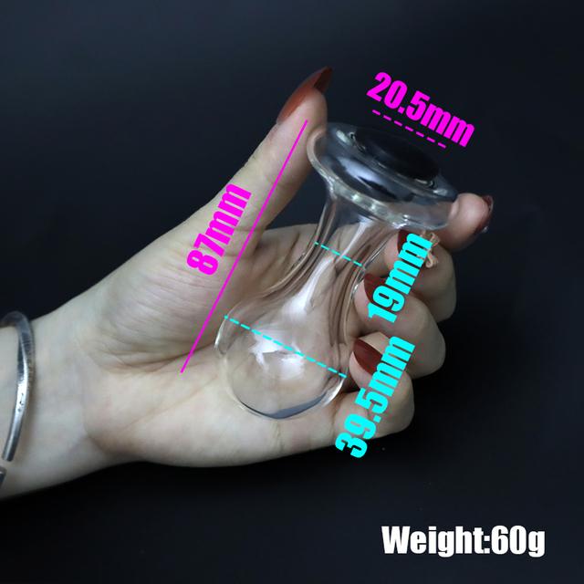 Neuer hohler Glasdildo, Analplug, Analdilatator, Vaginalmassagegerät, weiblicher Masturator, 4 Stil, Anus, Sexspielzeug für Frauen und Männer, Sexshop 18