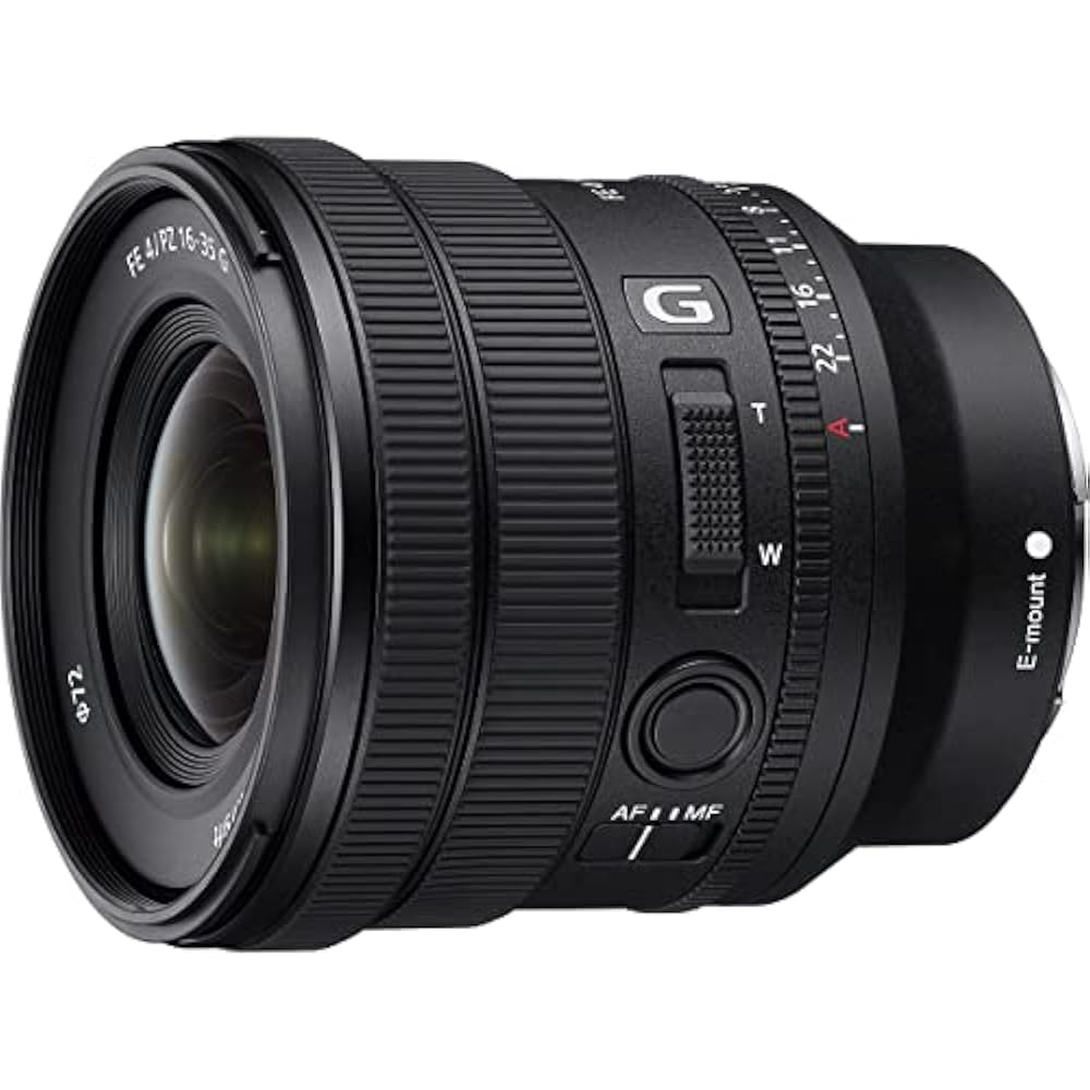 SONY (Sony) Wide Angle Zoom Lens Full Size FE PZ 16-35mm F4 G Lens Genuine Lens for Digital SLR C...