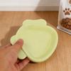 Puppy Shape Cat Bowl Plastic Cat Plates Cute Kitten Bowl  Pet Feeding