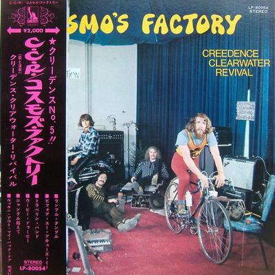 LP Record CREEDENCE CLEARWATER REVIVAL  Cosmos Factory LP80054 LIBERTY 1970 Japan Rock Used