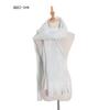 Autumn and Winter Polyester Circle Sand Plaid Scarf Women's Warm Fringed Scarf Shawl