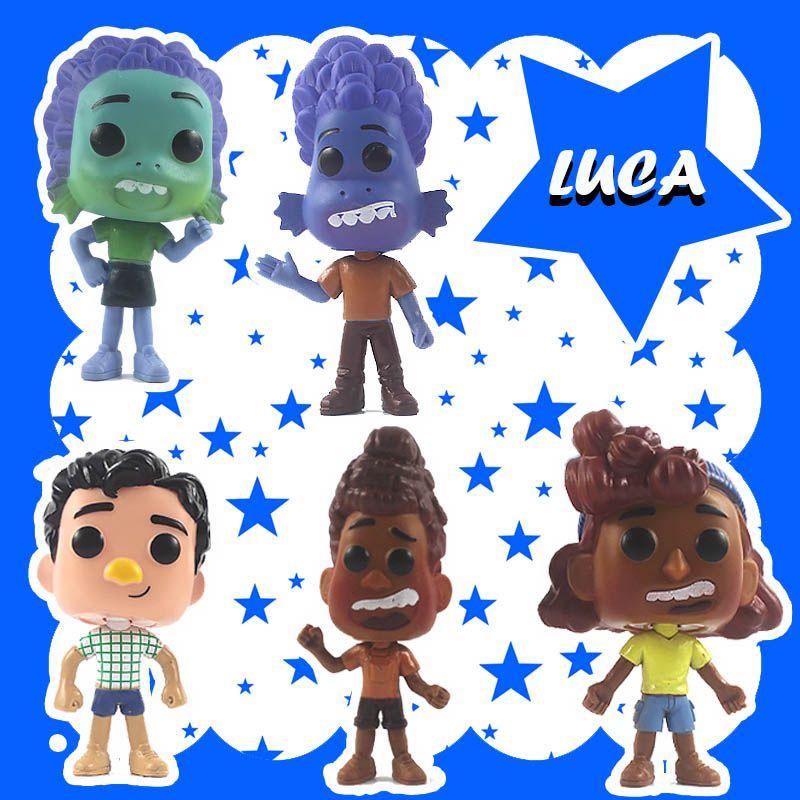 Colorful Pixar Luca Figures Set Perfect For Cake Toppers And Collectors