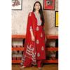 Women Bollywood Party Wear Kurti Designer Top Tunic Kurta Pant Dupatta Set Dress VF-20132