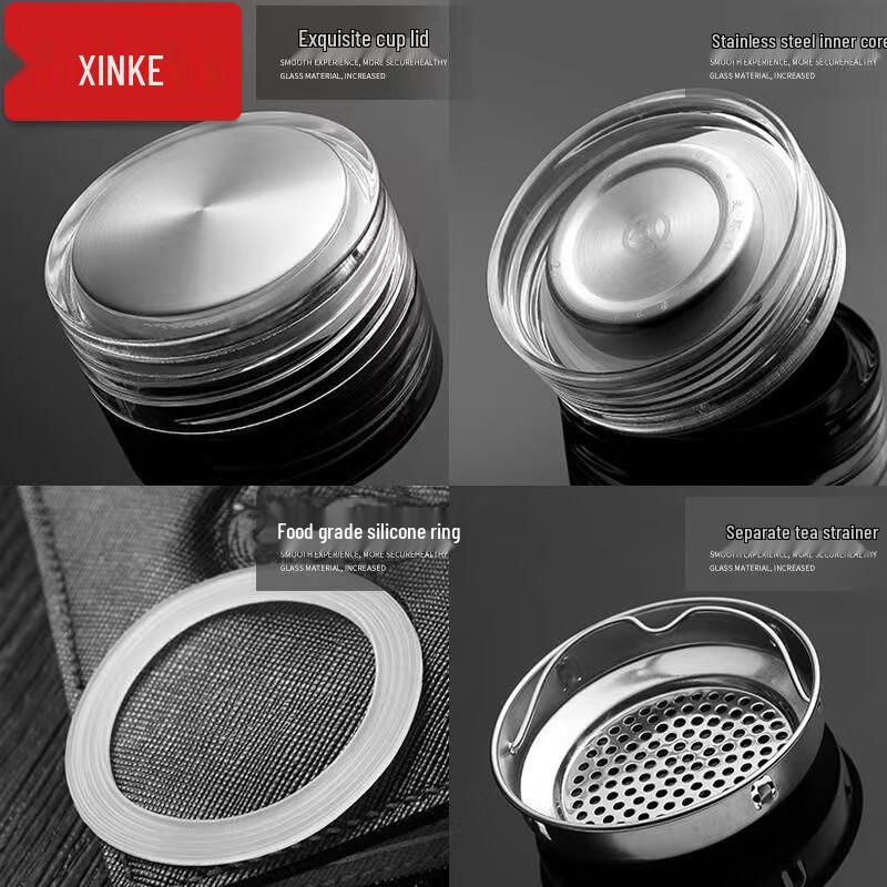 Xinke XG2108 Double-Layer Insulated Glass Cup