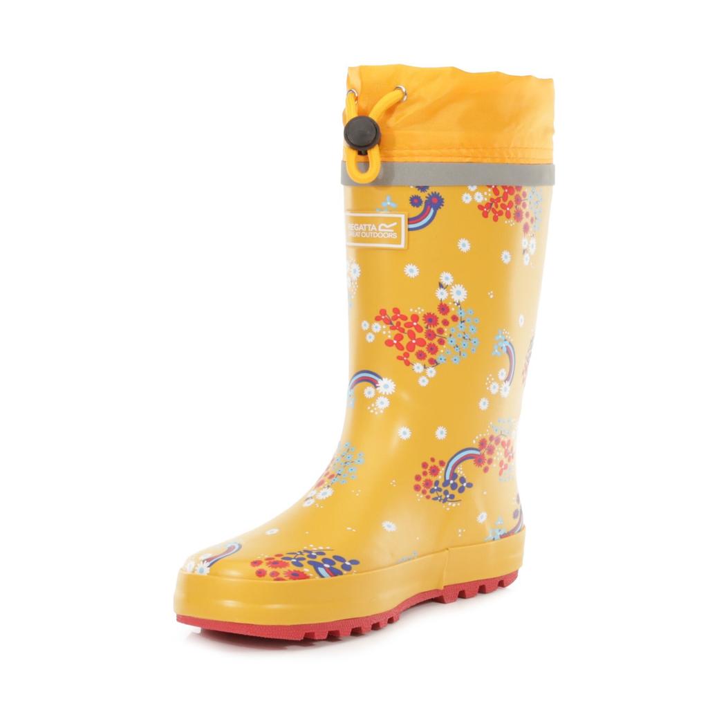Peppa Pig Childrens/Kids Splash Floral Wellington Boots