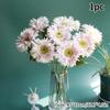 Crisantemo Simulazione Tocco Reale Gerbera di Seta Ultra Realistica Composizione Floreale Oggetti di Scena per Fotografia di Matrimonio Fiore Artificiale
