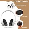 100 Pieces of Earplug Pads Earplug Covers Ear Pad Protectors Non-woven Elastic Headphone Covers for Gaming Headphones 2025 Hot