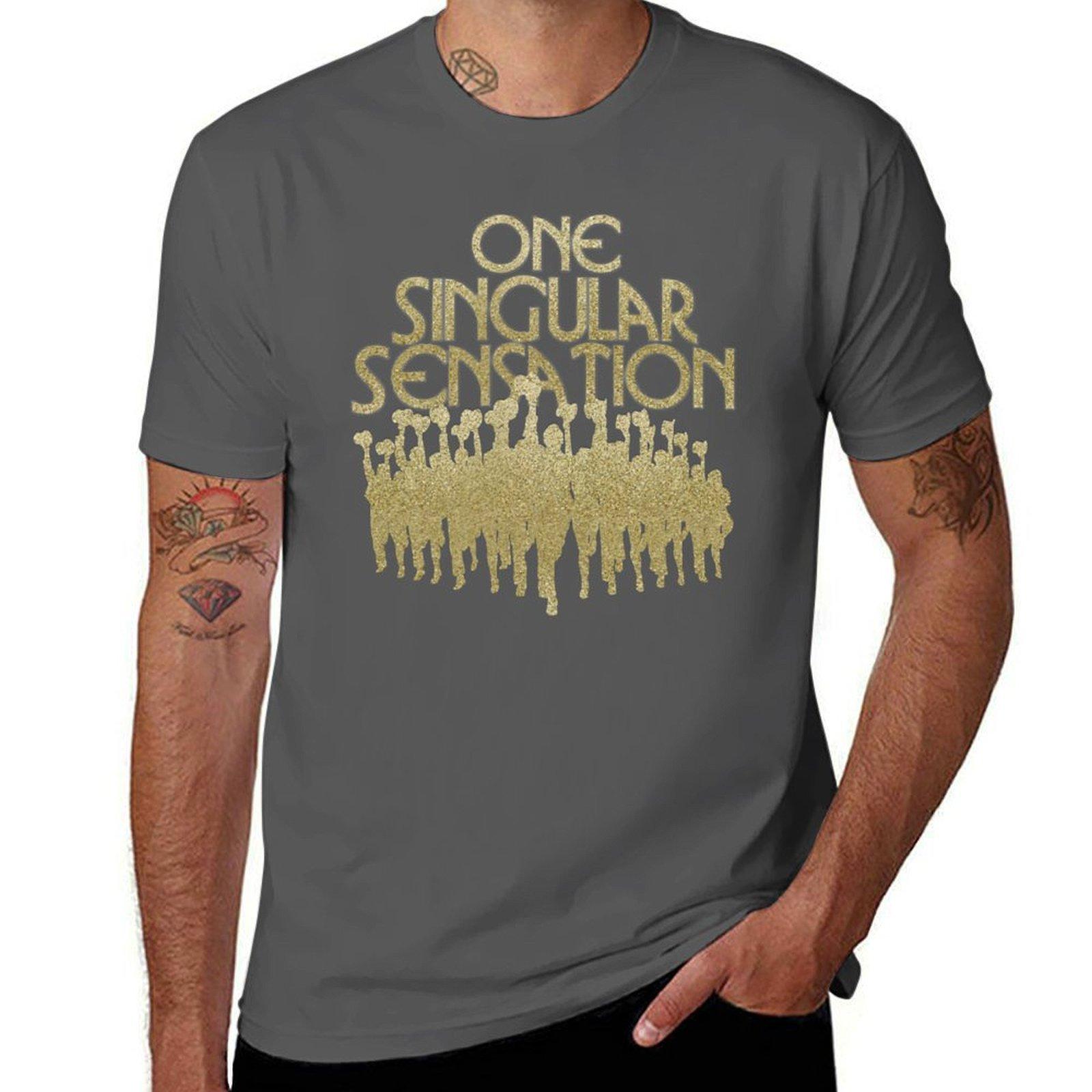 One Singular Sensation A Chorus Line T-Shirt t shirts for man cotton funny man tshirt T-Shirt 4XL