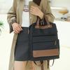 Women's Splicing Backpack Large Capacity Commuter Backpack