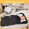 Premium Baby Sleeping Bag W/ Lamb Wool Infant Swaddle Stroller Wrap Knitted Blanket