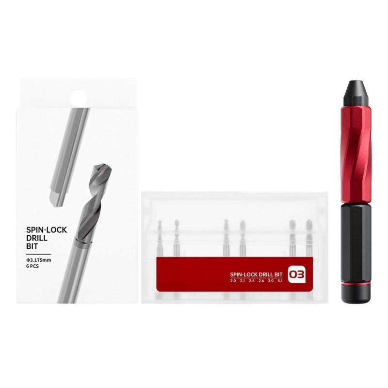 Precisions Double Bearing Hand Drill Tool For Model Making With Antislip Design And Strong Steel Bits