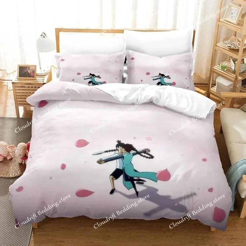 3D Print Anime Scissor Seve Bedding Set Single Twin Full Queen King Size Adult Kid Bedroom Duvetcover Sets Home Quilt Cover