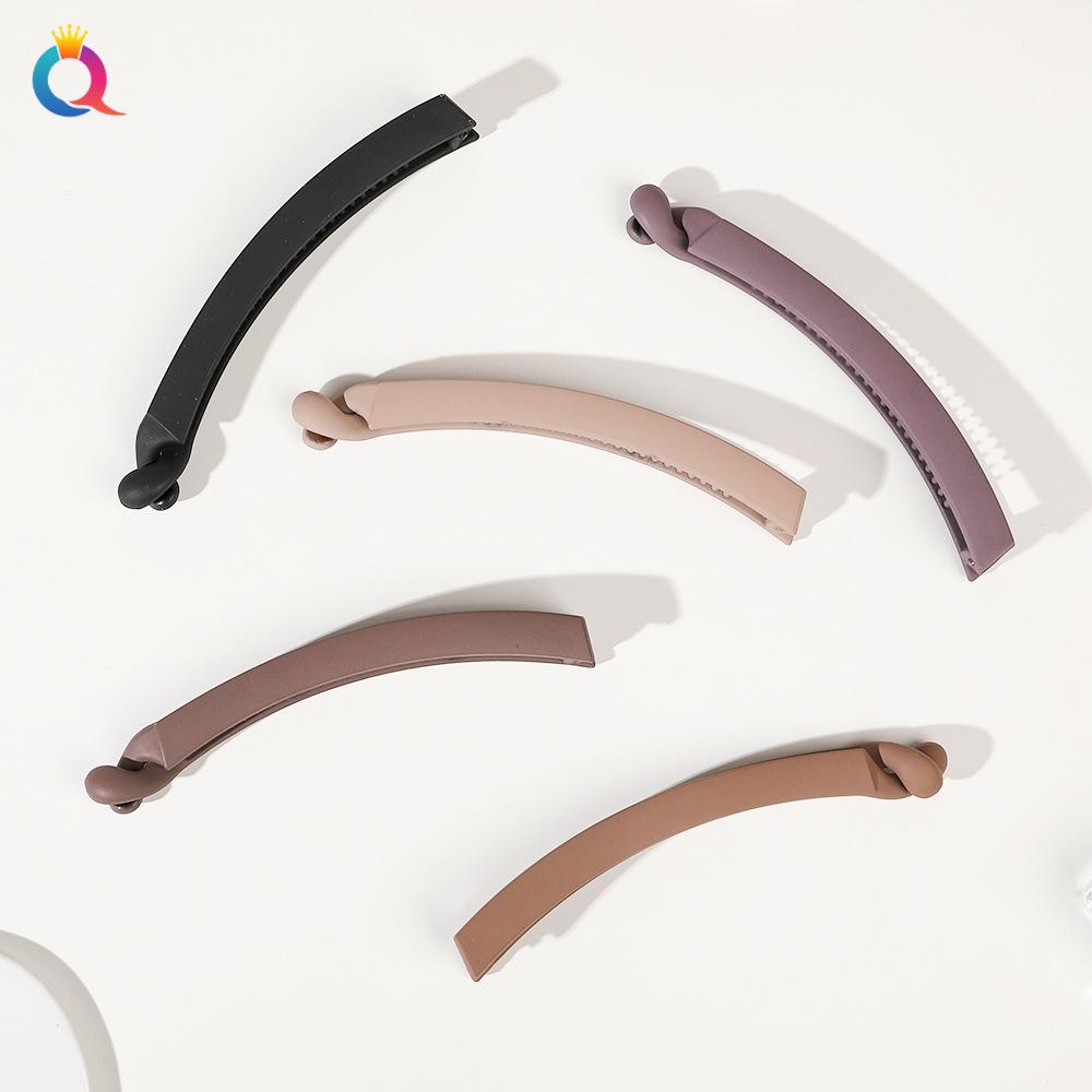 Frosted Banana Clip Vertical Clip Back Hair Clip Twist Hair Pin Hair Clip Ponytail Clip Hair Accessories