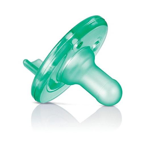 Philips Paquete de 2 Chupetes AVENT Soothie, Verde, 0-3 Meses