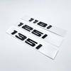 116i 118i 120i 125i 130i 135i Car Rear Boot Emblems Number Letter Badge for BMW 1 Series E81 E82 E87 E88 F20 F21 Glossy Black