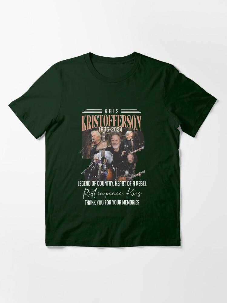 Kris Kristofferson Rest In Peace Kris Kristofferson Thank for the memories Essential T-Shirt
