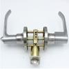 Aluminium Zinc Zinc Alloy Door Handle Lock Silver Three Bar Handle Lock Universal Home Door Lock  Bedroom