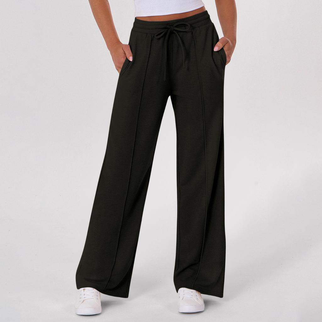 Women's High Waisted Wide Leg Sweatpants Casual Yoga Jogger Pants