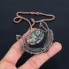 Glamorous Pinolith Gemstone Handmade Copper Wire Wrap Necklace Jewelry For Love