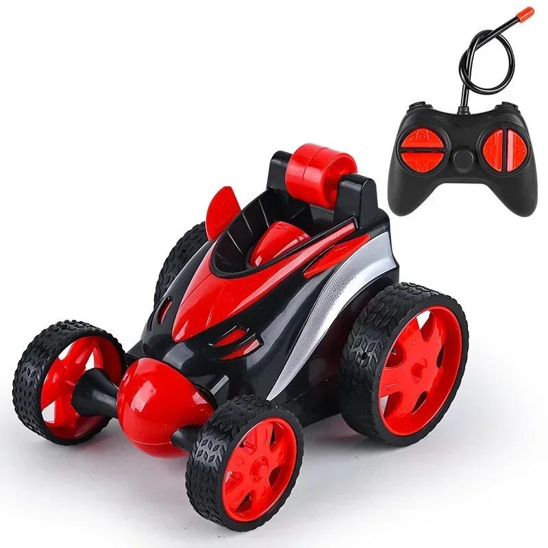 Non-Toxic Stunt Rc Car Electric Universal Rolling Toy Drift Tumbling Dump Truck Wireless Remote Control Toys Off-Road Racing Car Toy