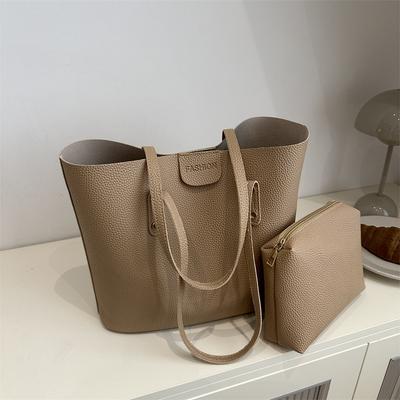 Hochwertige Mutter-Kind-Tasche für Damen mit großem Fassungsvermögen, schlicht und modisch, Umhängetasche, trendige Tasche für den Arbeitsweg, Spielzeugtasche