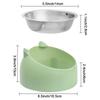 Cute Cat Dog Bowl Protect The Cervical Spine 15 Degree Tilted Pet Stainless Steel Fall-resistant Durable Food Bowl Pet Supplies