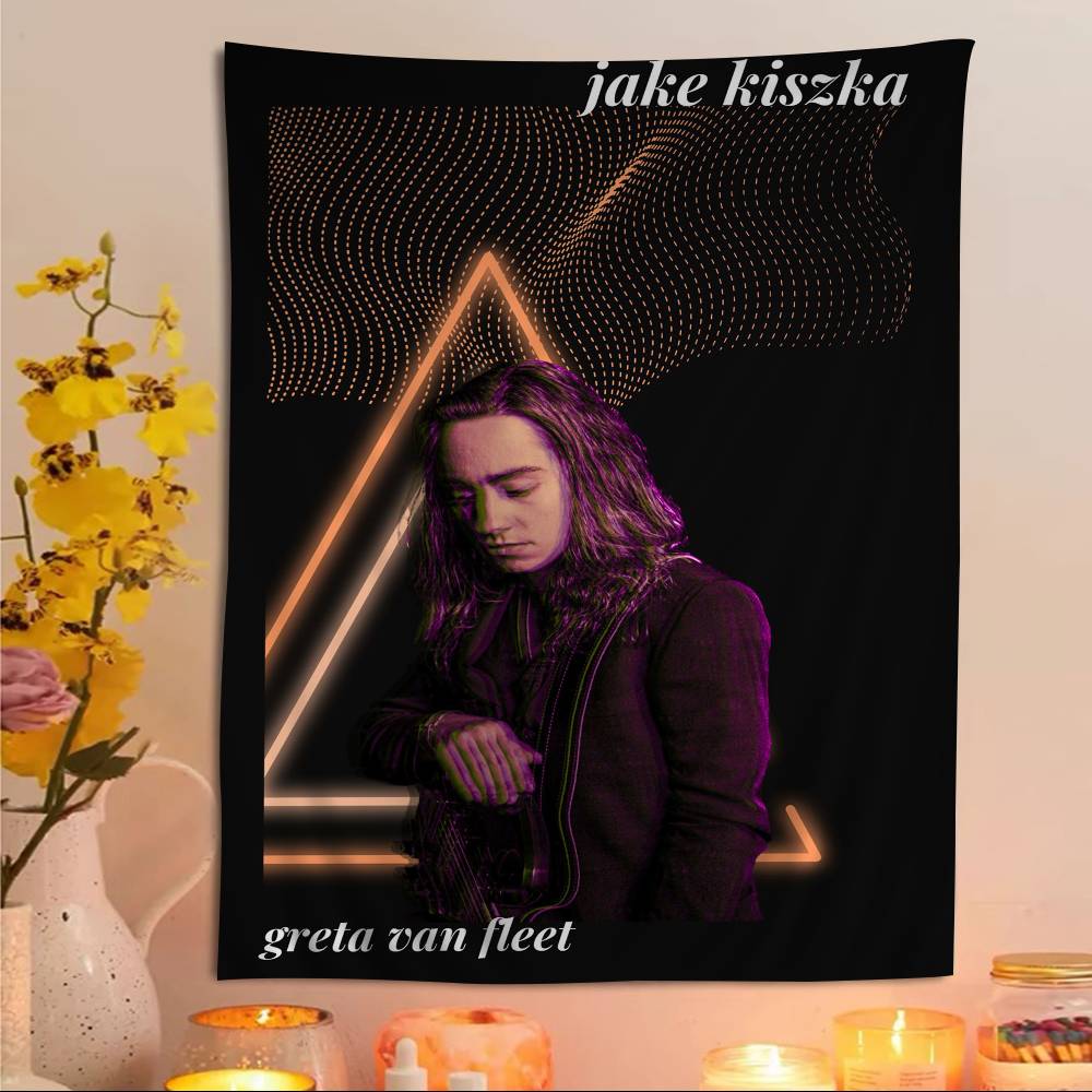 Greta Van Fleet Band Rock Cartone Animato Arazzo Arte Fantascienza Stanza Arredamento Casa Arte Arredamento Casa