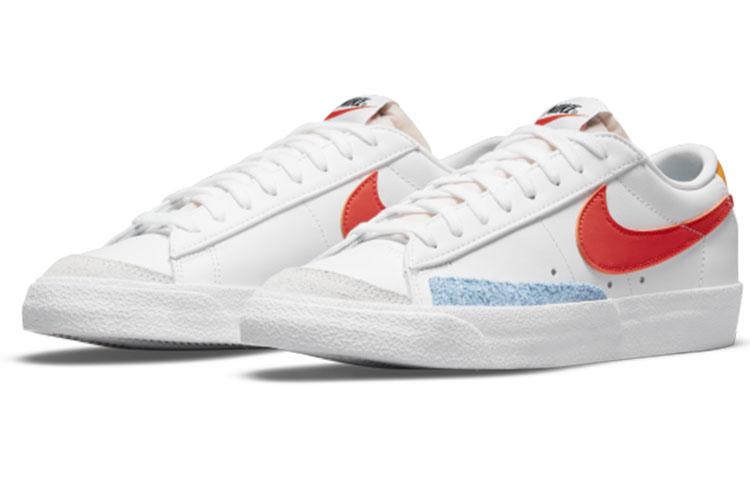 Nike Blazer Low '77 'White Orange' Women's DC4769-105