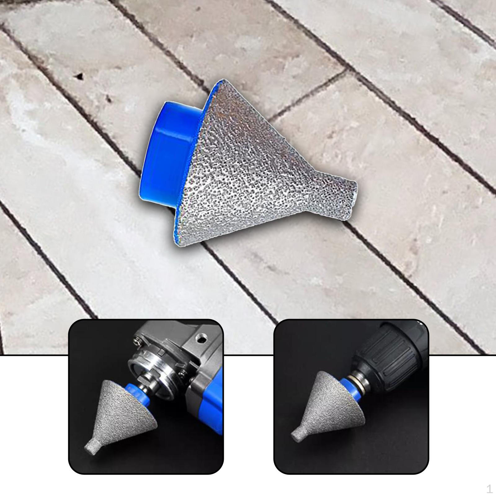 

Алмазная фасочная и зенковочная фреза, аксессуар для обрезки и расширения отверстий, фреза для мрамора 38MM