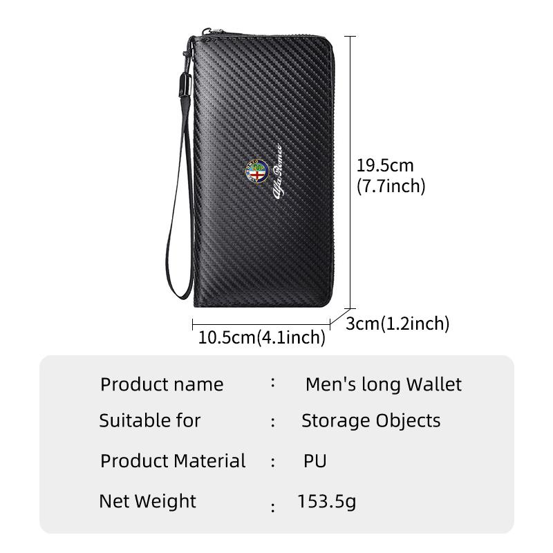 Car Stickers For Alfa Romeo Car Portable Wallet Coin Card Holder Clip Storage Bag For Alfa Romeo Giulietta GT 159 147 156 Mito B