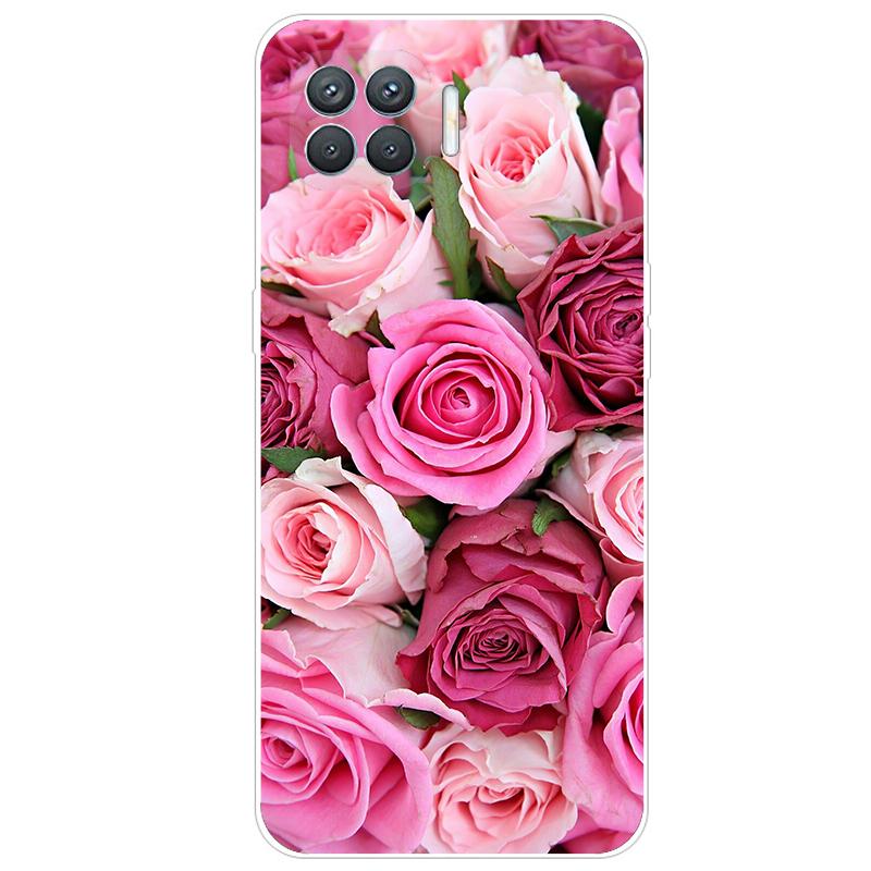 For OPPO Reno4 Lite Case Reno5 Lite Shockproof Soft Silicone TPU Back Cover For OPPO Reno 5 4 Lite Phone Cases Case Cute Cartoon