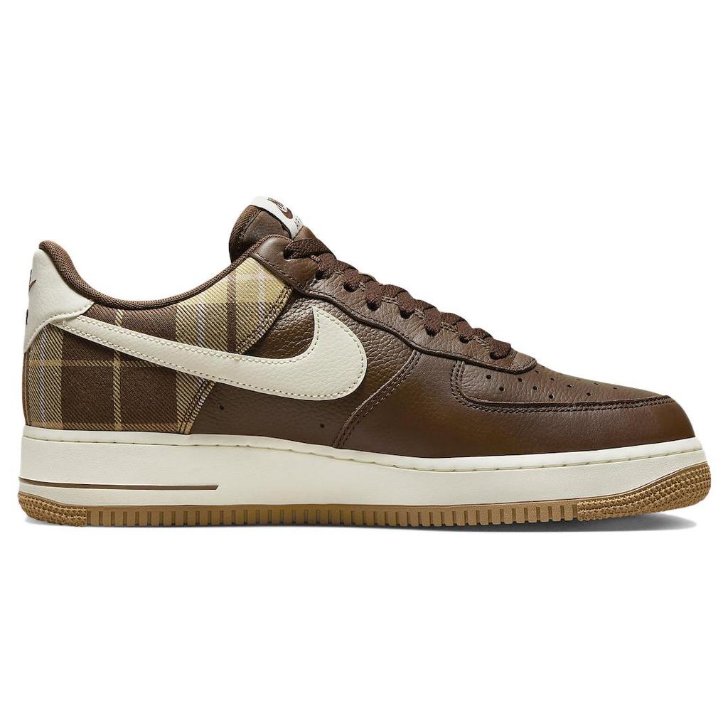 New Nike Air Force 1 Low '07 Lx Brown Plaid DV0791-200