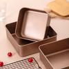Carbon Steel Square Bread Baking Pan Non-Stick Baking Tray Pizza Bread  Mold  Kitchen