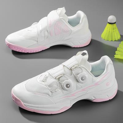 Neue Badminton-Schuhe Drehknopf Outdoor-Sport Tennis Training Lässig Paar Täglich Tischtennis-Schuhe